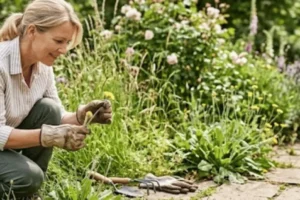 Ferkelkraut im Garten